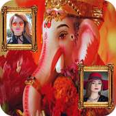 Lord Ganesha Dual Photo Frame on 9Apps