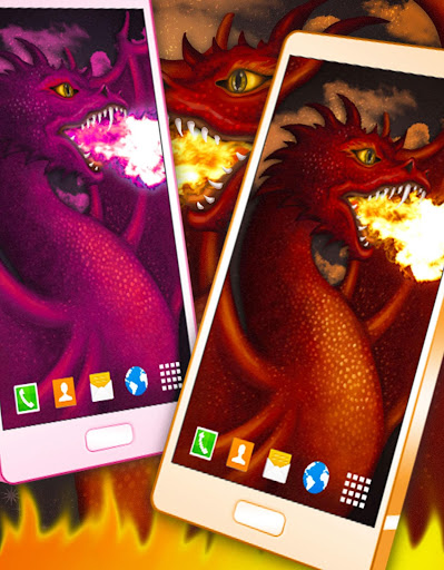 Dragon Fire Live Wallpaper 🐲 Fantasy Wallpapers screenshot 4