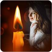 Candle Photo Frames on 9Apps