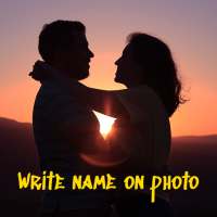 Schreiben Sie Namen auf Bilder