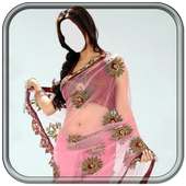 Women Transparent Saree Photo Editor