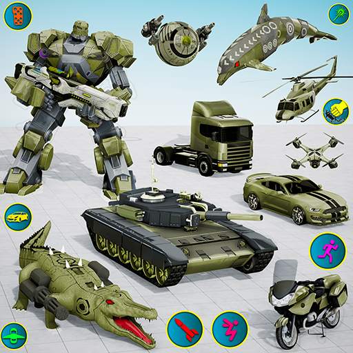 Dolphin Robot Transform Wars