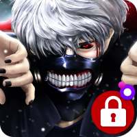 Ken Kaneki Anime Fun Art PIN Lock Screen on 9Apps
