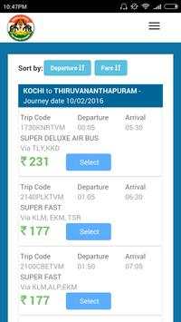 Kerala RTC Online 3 تصوير الشاشة