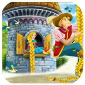 Rapunzel aver le cheval