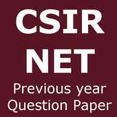 CSIR NET Previous Year Question Papers on 9Apps