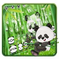 Tema Keyboard Panda Comel