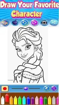 Download do APK de Frozen Pintar e Colorir para Android