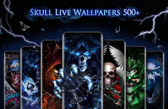Free Blue Fire Skull Live Wallpaper APK Download For Android  GetJar