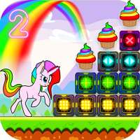 Unicorn Dash Attack 2: Neon Light unicorn oyunları