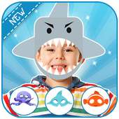 Baby Shark Camera Photo Editor : new masks on 9Apps