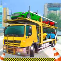 Limousine Car ATV Quad Bike Truck Transporter Game on 9Apps