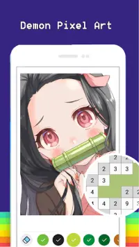 Kimetsu No Yaiba Pixel Art Games - Latest version for Android - Download APK