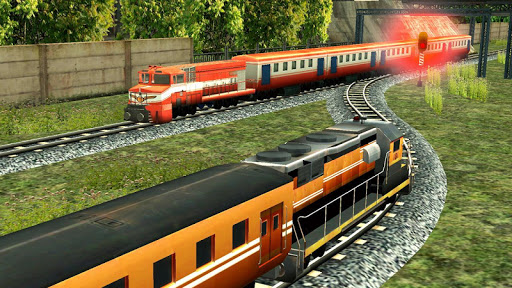기차 레이싱 게임 3D 2인 플레이어 screenshot 23