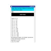 Stables - Multiplication App By Shaurya Gupta on 9Apps