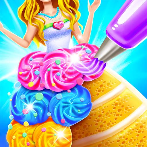 Rainbow Princess Cake Maker - Kids Cooking Games