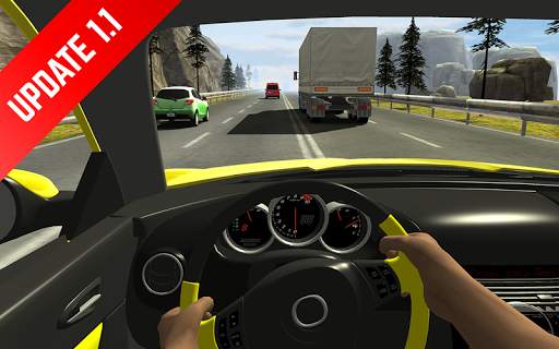 Racing in Car скриншот 2