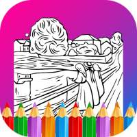 ﻿Painting Coloring Pages Game for kids 🖼🎨🖌