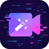 Glitch video effect - Photo, video editor Icon