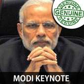 Modi keynotes