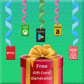 Free Gift Card Generator