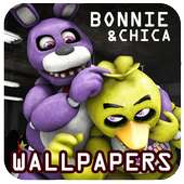 FNAF Wallpaper: Bonnie & Chica