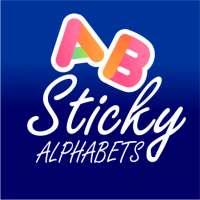 Sticky Alphabets - WAStickerApps 2020