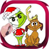 how to draw cute grinch on 9Apps