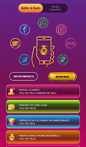 Winzo Winzo Gold - Earn Money& Win Cash Games Tips screenshot 4