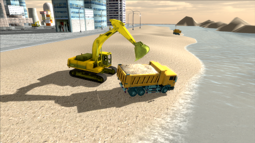 Mô phỏng máy đào cát sông 3D screenshot 5