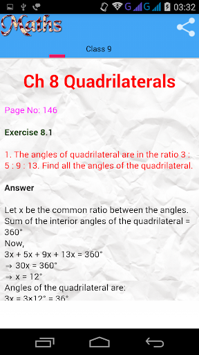 Class 9 Maths Solutions screenshot 5