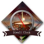 Diwali Clock Live WallPaper