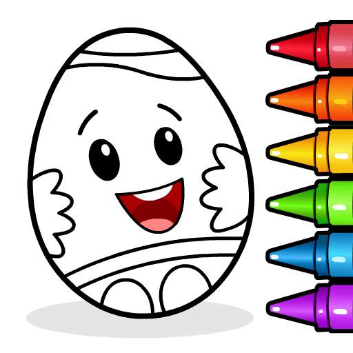 Easter Egg Coloring Game For Kids