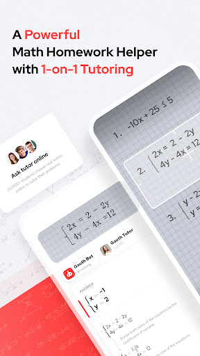 Gauthmath-Math Homework Helper screenshot 1