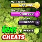 Gems Cheat For Clash of Clans