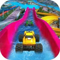 Water Park Truck Stunts and Race : Water Adventure