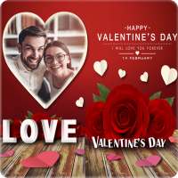 Happy Valentine Photo Frames - girlfriend hdeffect