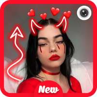 Neon Horn Devil - Devils Horns Photo Editor