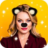 Panda Face camera - live filter, Selfie photo