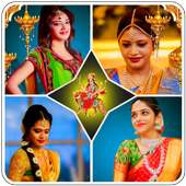 Durga Maa Collage Maker - Navratri Photo Collage