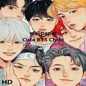 Cute BTS Chibi Wallpaper HD