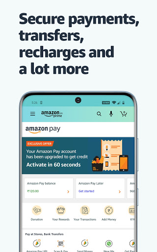 Amazon Shopping, UPI, Money Transfer, Bill Payment screenshot 6