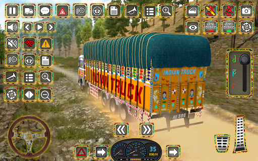 Indian Truck Offroad Cargo 3D screenshot 4