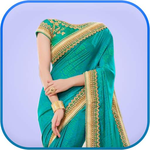 Women Saree Photo Suit : Women Saree Photo Editor