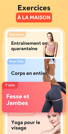 Fitness Femme - Entraînement screenshot 1