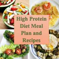 High Protein Diet Meal Plan Recipes 🥚