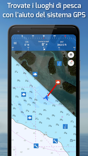 Fishing Points: Marea, Pesca e Mappe screenshot 1