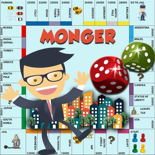 Monger-Dice Board Game