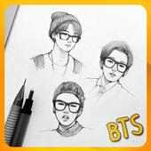 BTS Drawing on 9Apps