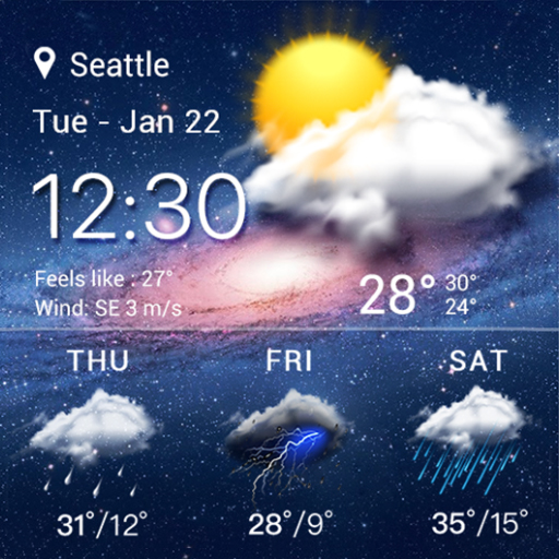 Hava durumu widget&#39;ı icon